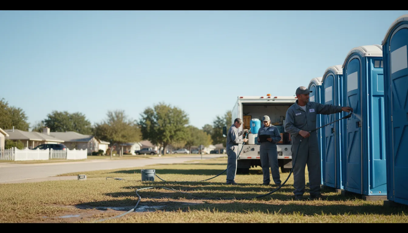 Long-Term Portable Toilet Rental in Dane, WI near me